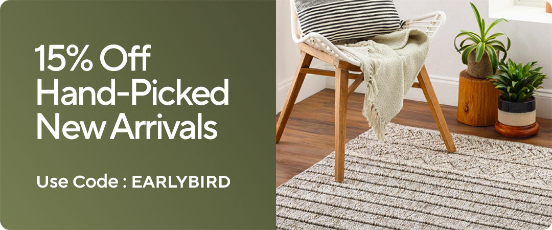 15% off hand-picked new arrivals